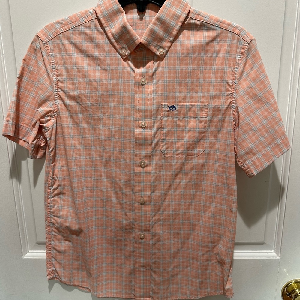 Boys Size Large Southern Tide Button Up Shirt
